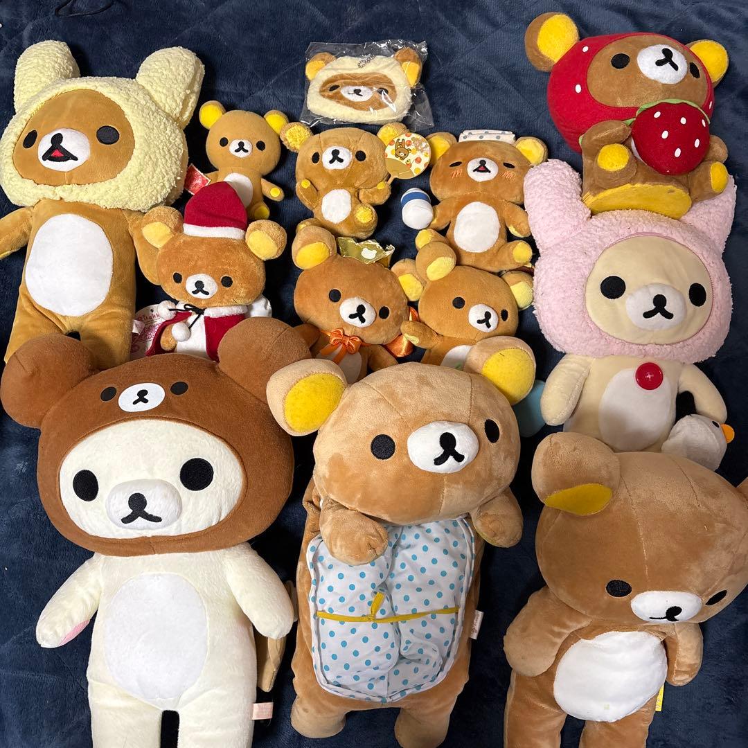 リラックマ ぬいぐるみセット