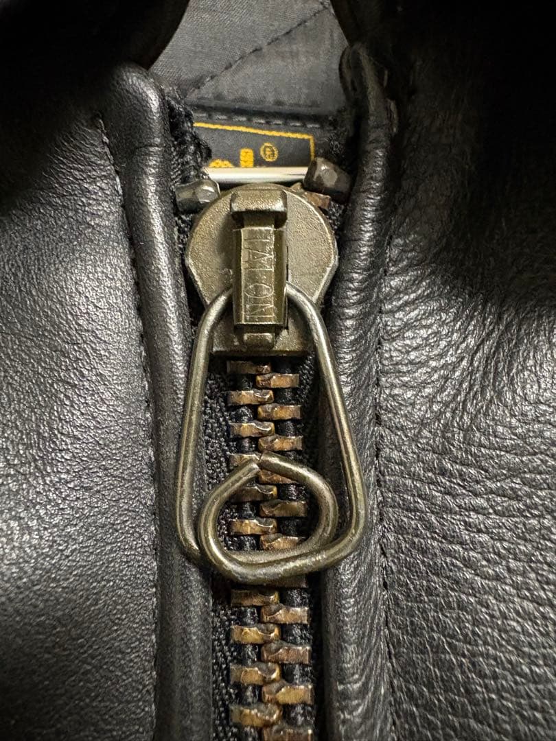 【レア｝Protech シングルライダース レザージャケット 38