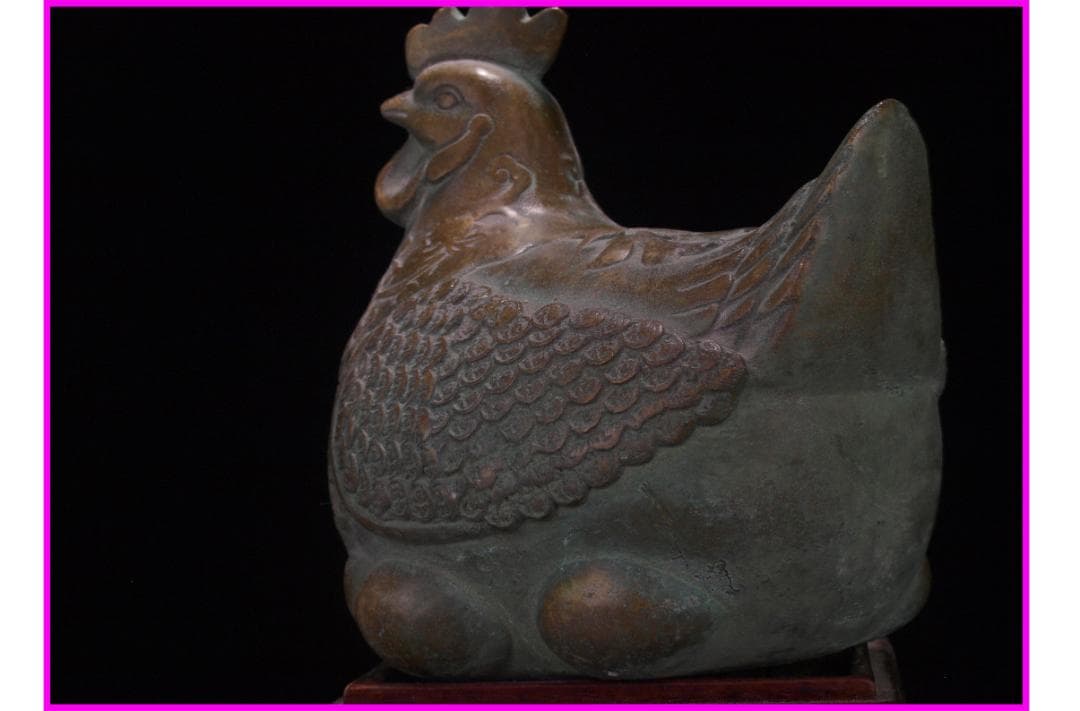 骨董市仕入れ品　中国西周時代の青銅器　　貴重品 DE812C1-3