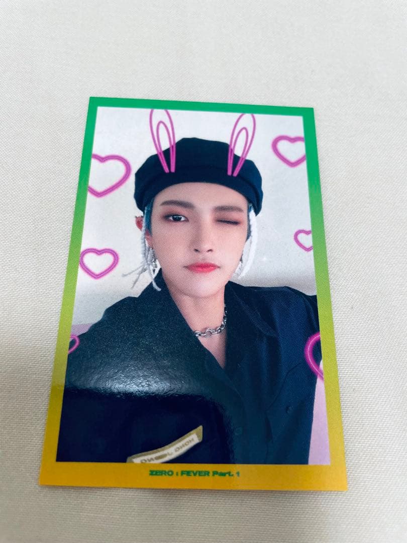 ATEEZ ホンジュン Hongjoong トレカ サノク 공방 mini5 ②