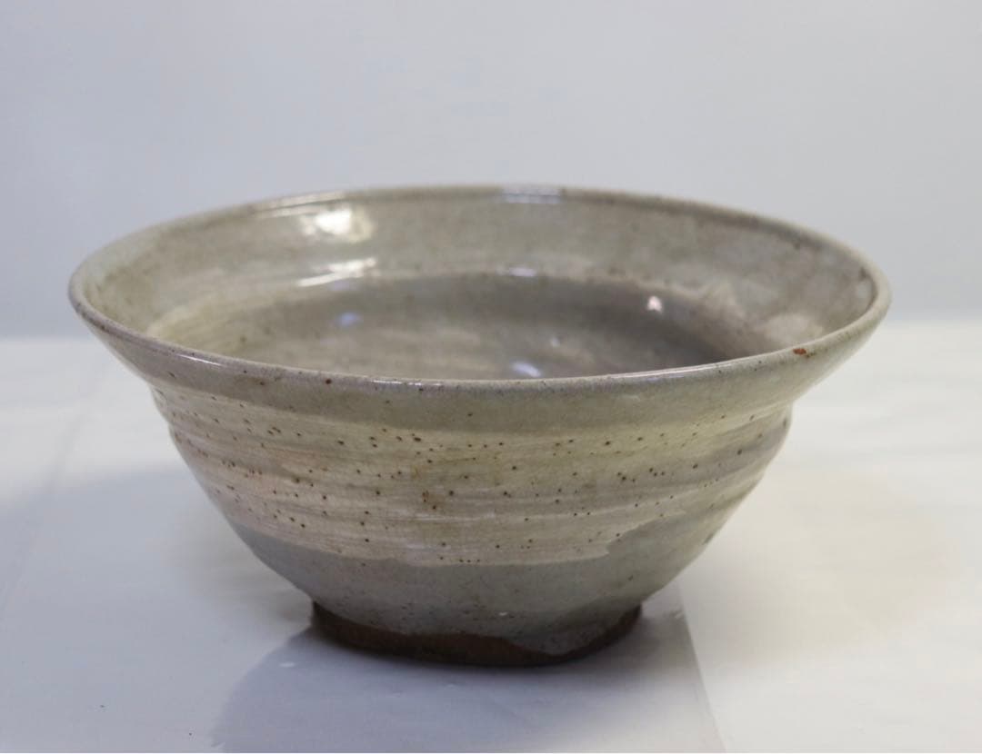 時代　清水六兵衛　刷毛茶碗　アンティーク　送料込み1122