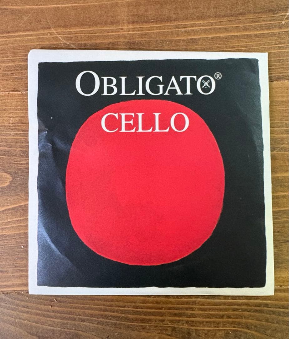 チェロ 弦セット　OBLIGATO 未使用ですが購入時期不明