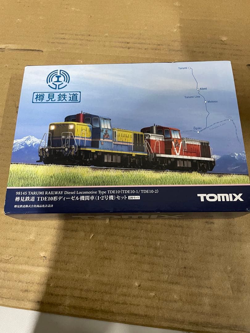 Nゲージ 樽見鉄道 TDE10形 1・2号機 セット 98145ディーゼル機関車