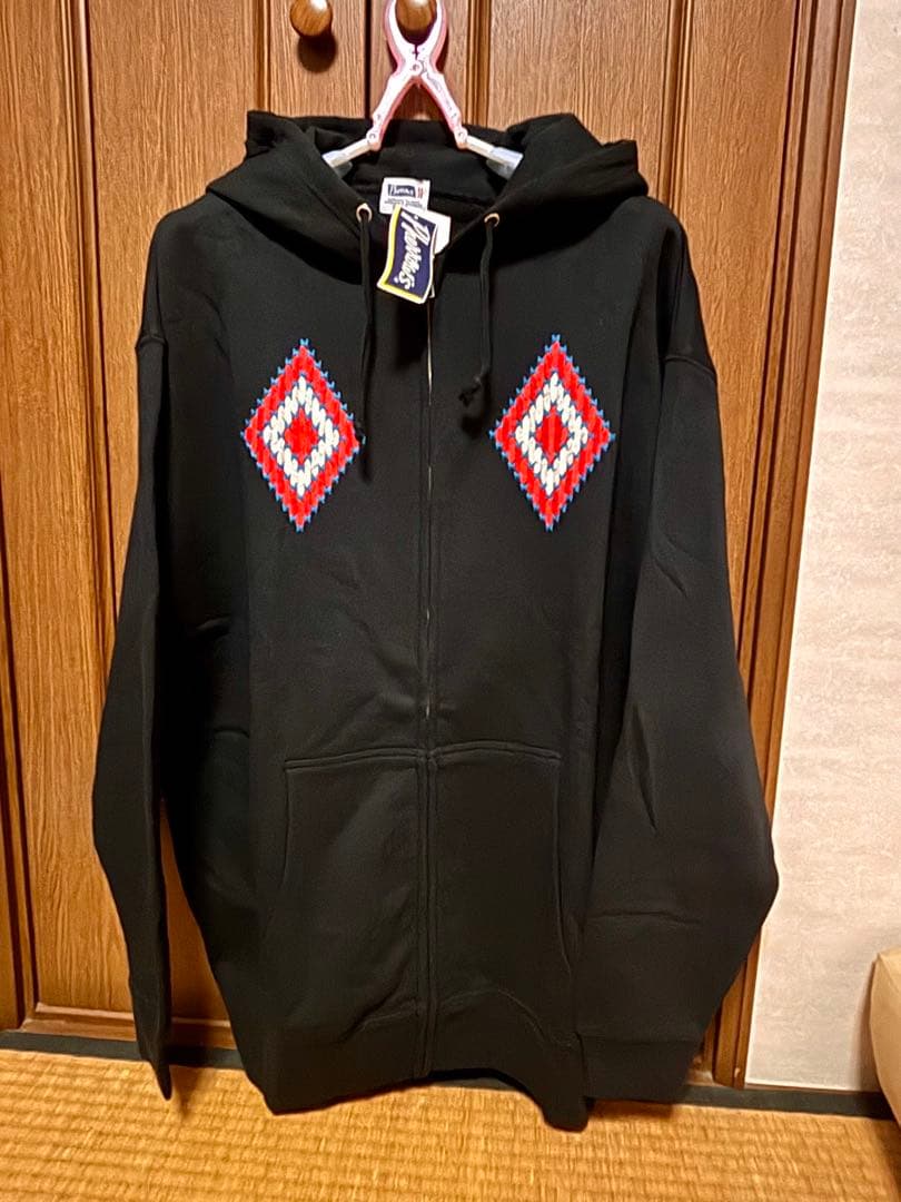 NoRunNoLife FOREVER！PHERROW'Sネイティブ柄刺繍