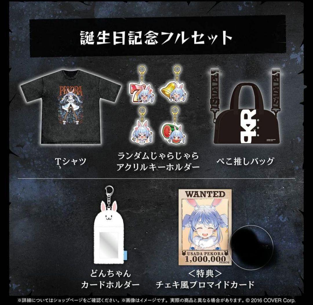 ホロライブ　兎田ぺこら　誕生日記念2025 フルセット　a