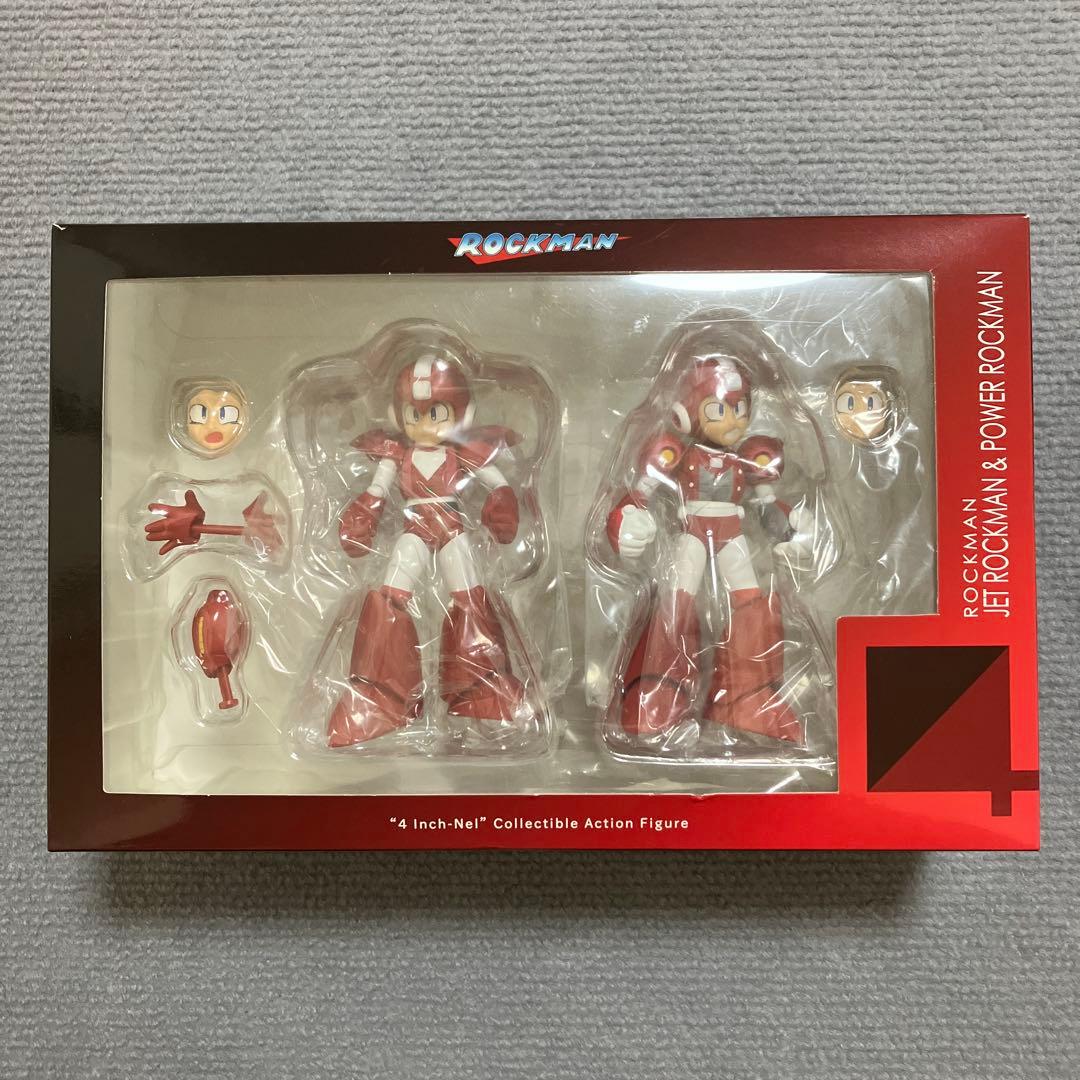 4インチネル ジェットロックマン & パワーロックマン フィギュア