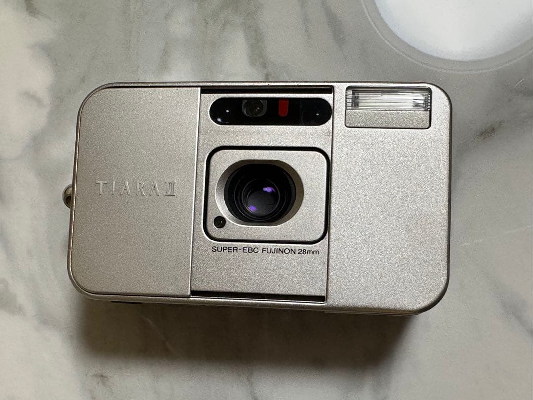 【ジャンク】FUJIFILM tiara Ⅱ フィルムカメラ