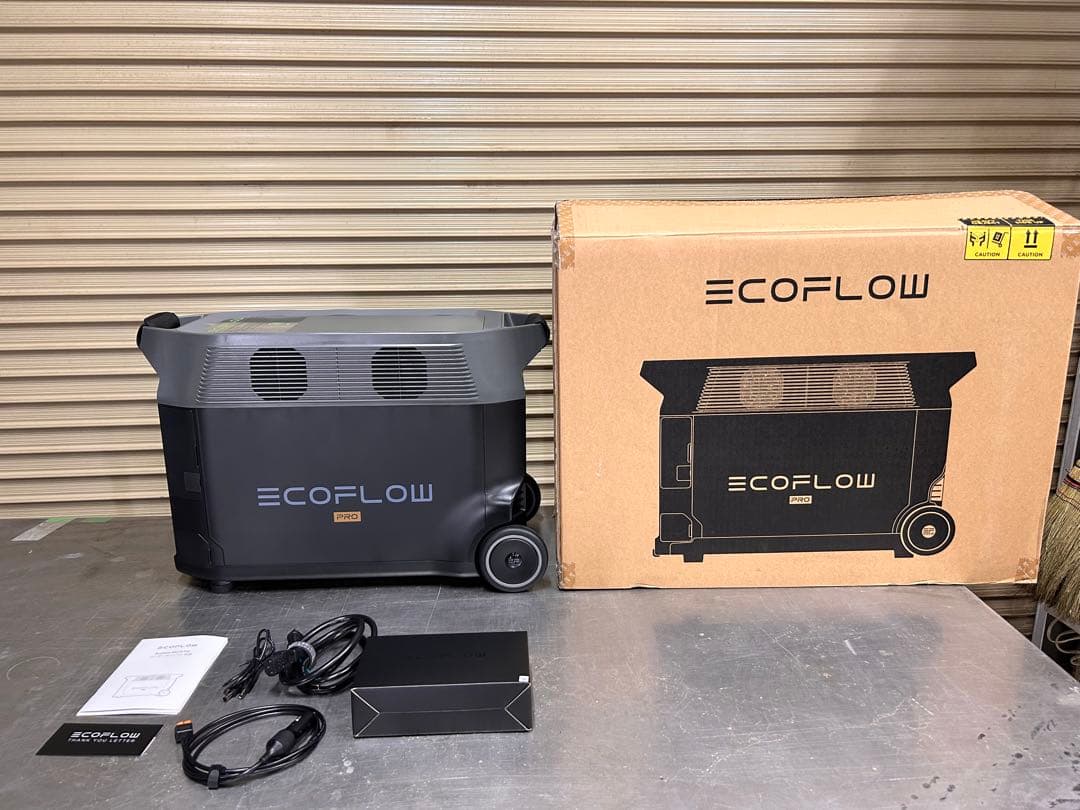 エコフローデルタプロ　EcoFlow DELTA Pro ポータブル電源