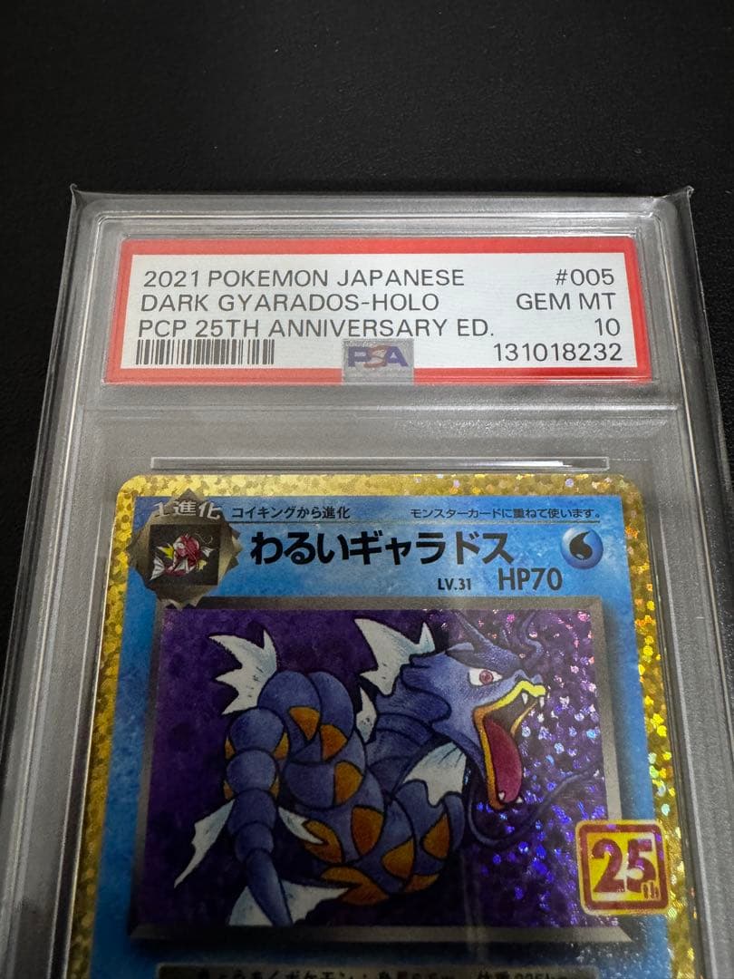 【PSA10】わるいギャラドス 25th ANNIVERSARY ポケモンカード