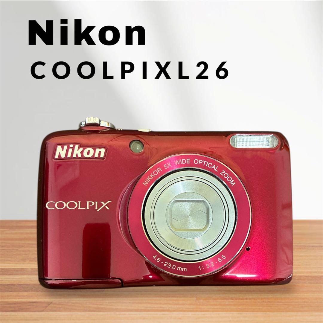 【良品】Nikon coolpix L26 単3電池駆動　可動品