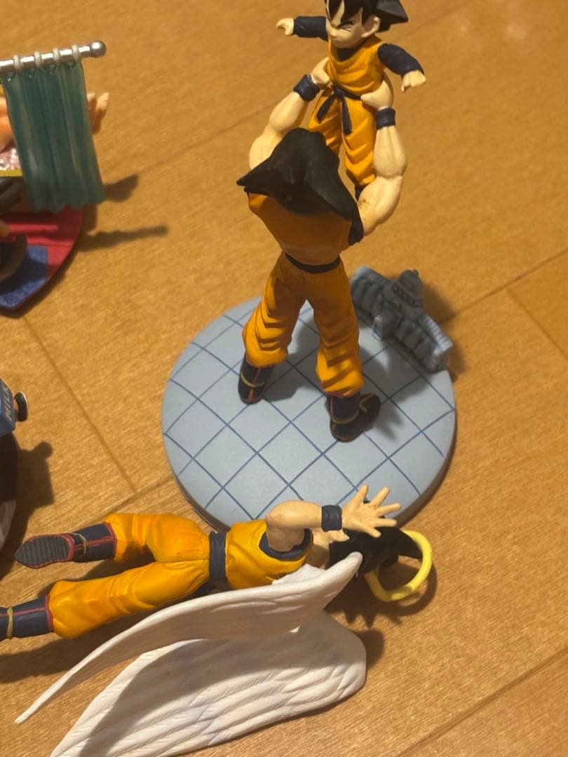 ドラゴンボールカプセル　まとめ売り クライシス編　孫悟空&ブルマ　風呂　牛乳