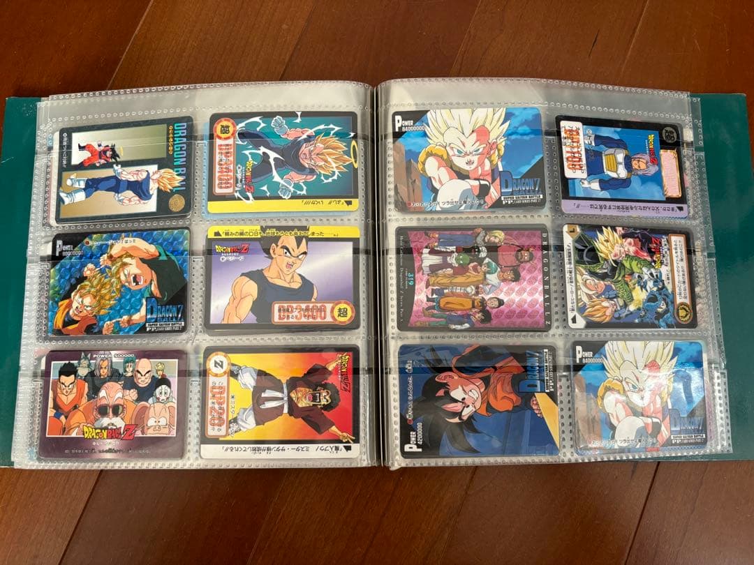 ドラゴンボールZ カードダスステーション　システムファイル　カード130枚付き