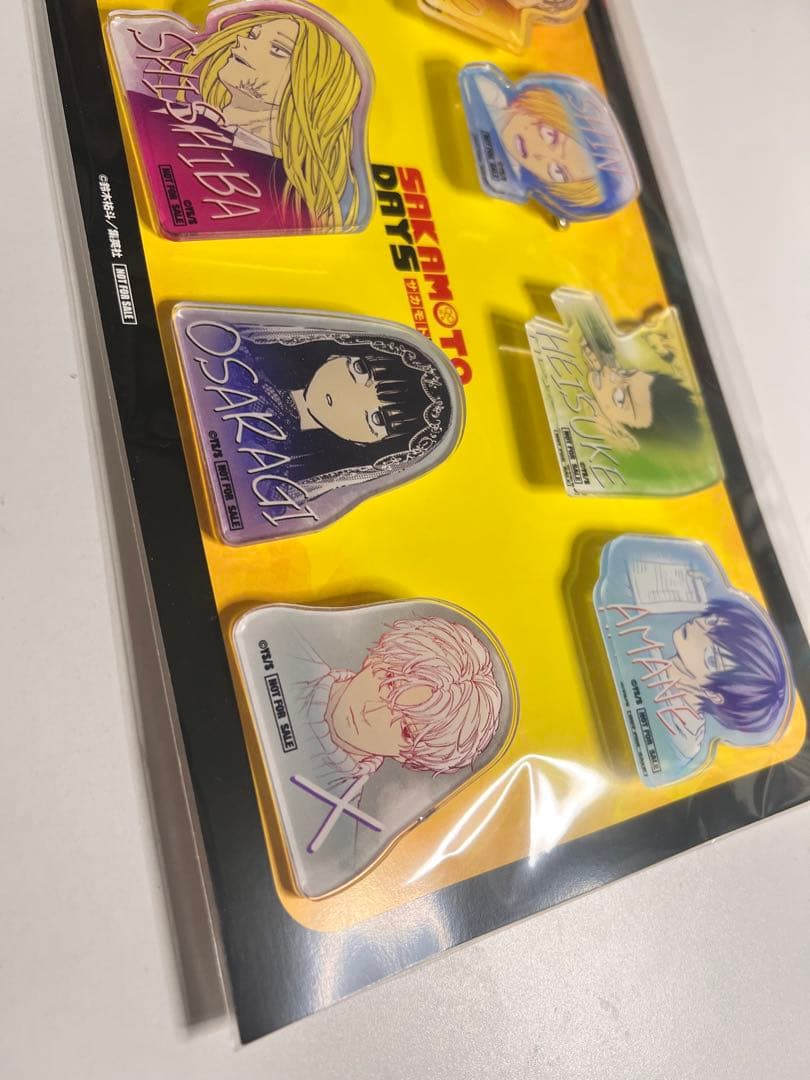 sakamotodays アクリルバッチ　8種