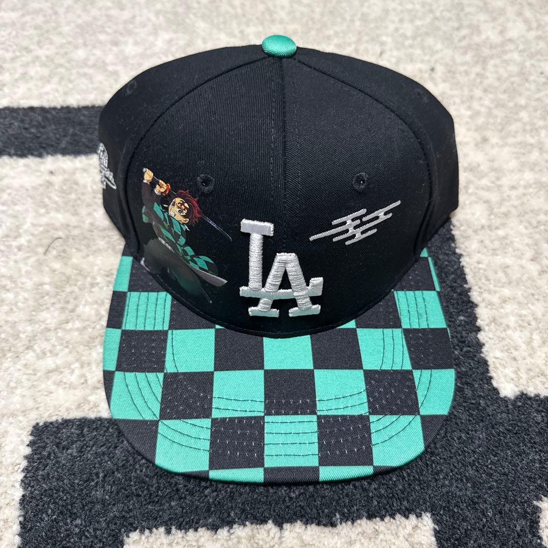 来場者限定ロサンゼルスドジャースLAロゴ 帽子セット 3点