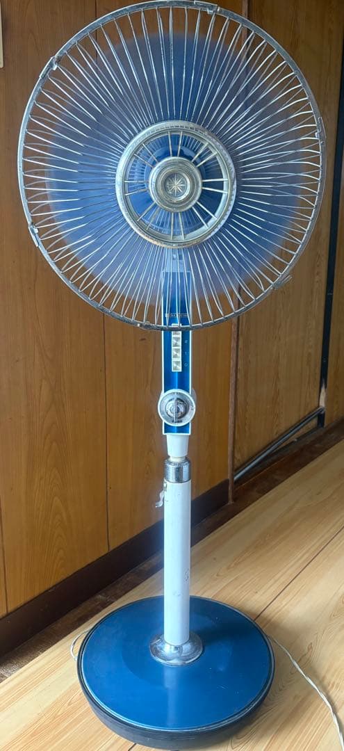 昭和レトロ　Fuji Electric 大型扇風機　YA-357B ジャンク品②