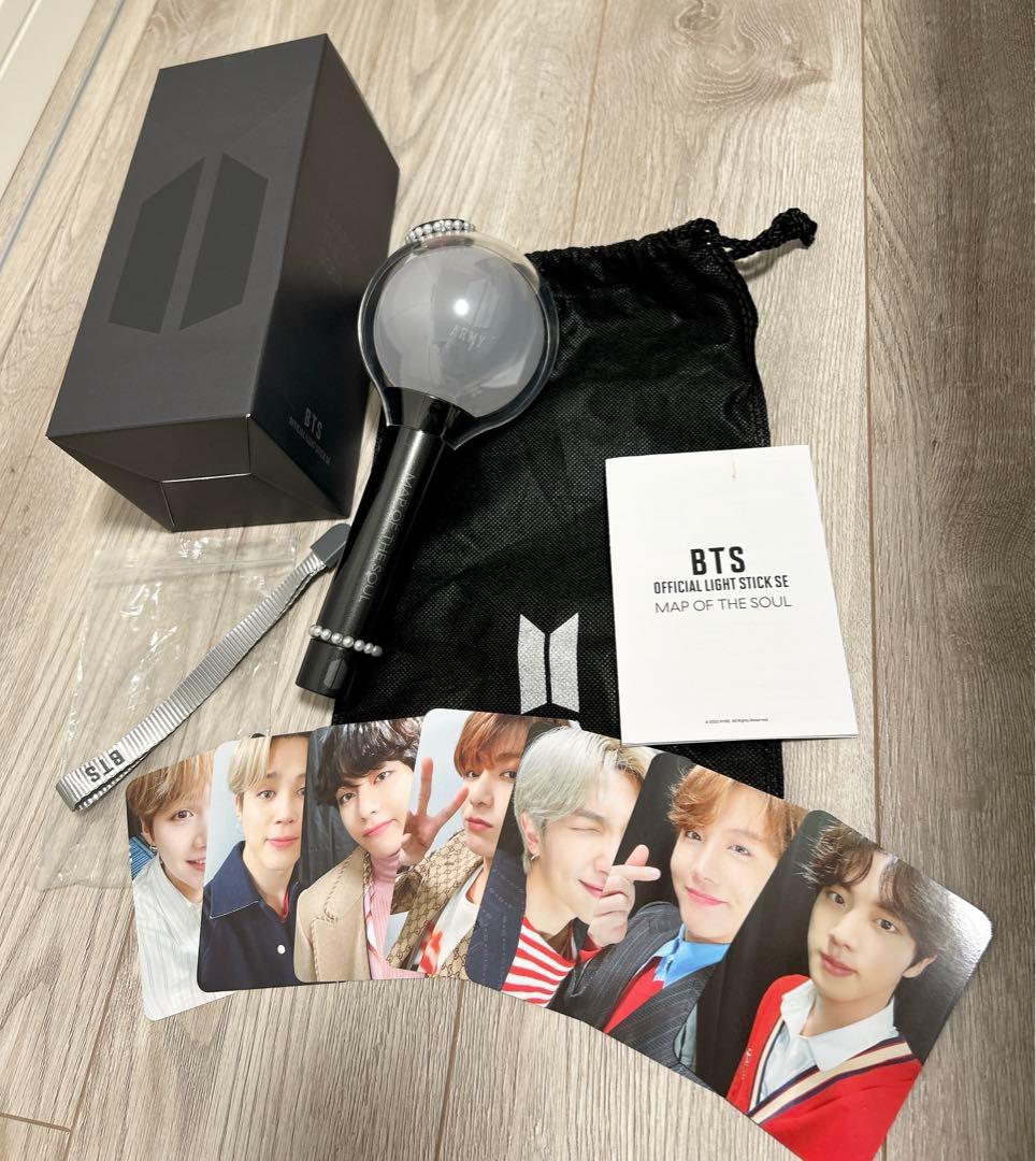 BTS ペンライト アミボム ver.4 トレカ パールデコ付き