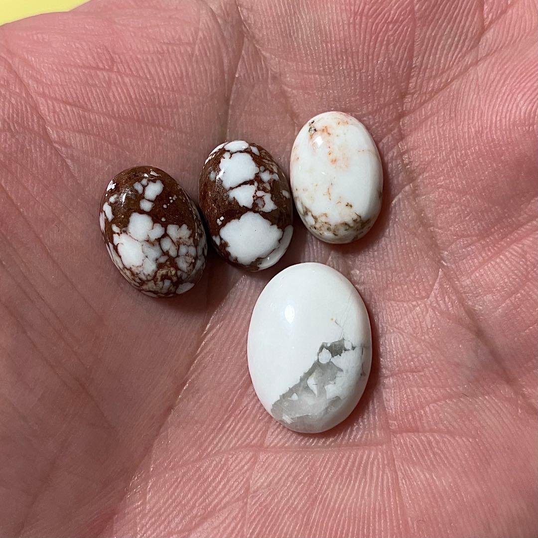 にゅ　オーダー確認ページ　ホワイトバッファロー　シルバーリング　指輪