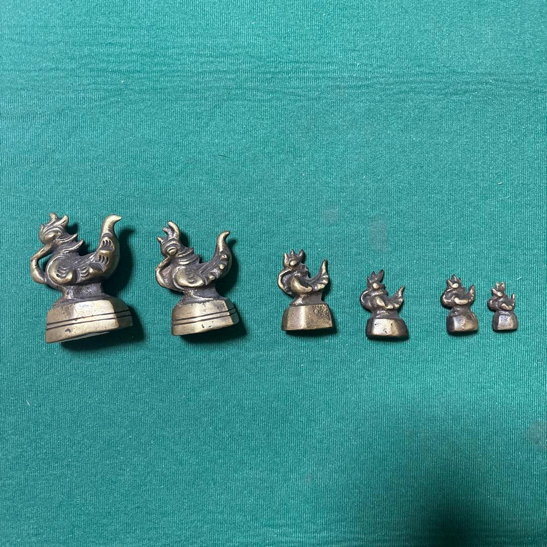 東南アジア オピウムウェイト Opium Weight 6個セット