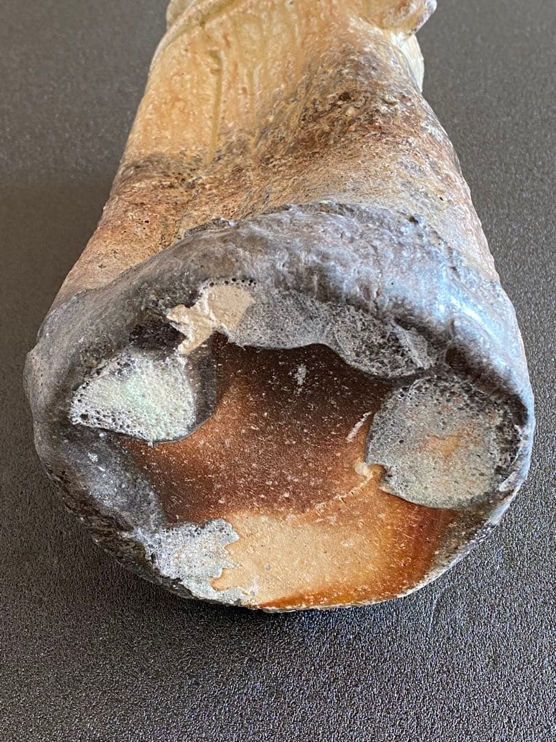 信楽焼　花瓶　花器　花入　井村侊生　　#3401