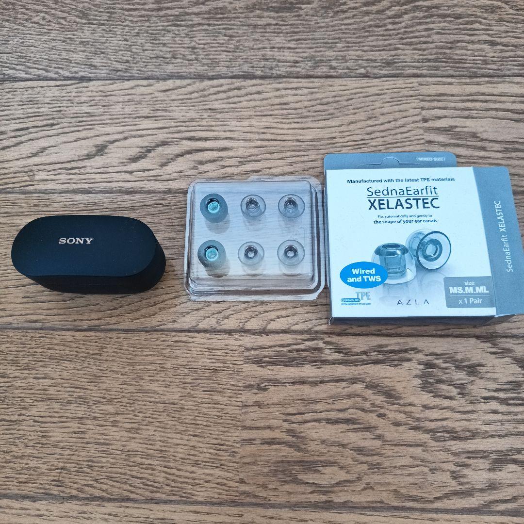 SONY フルワイヤレスイヤホン ブラック WF-1000XM4 BM