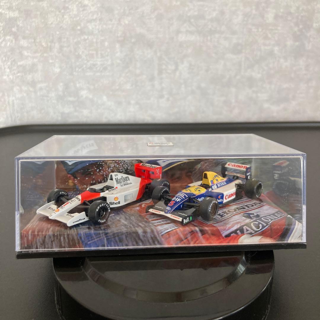 F1 MP4/6 FW14 アイルトンセナ マンセル ケースは ミニチャンプス