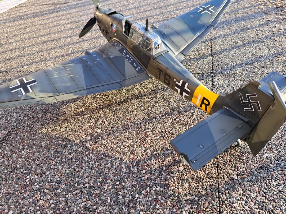 限定値下　1/18 ドイツ空軍　スツーカ Ju 87 完成品　中古