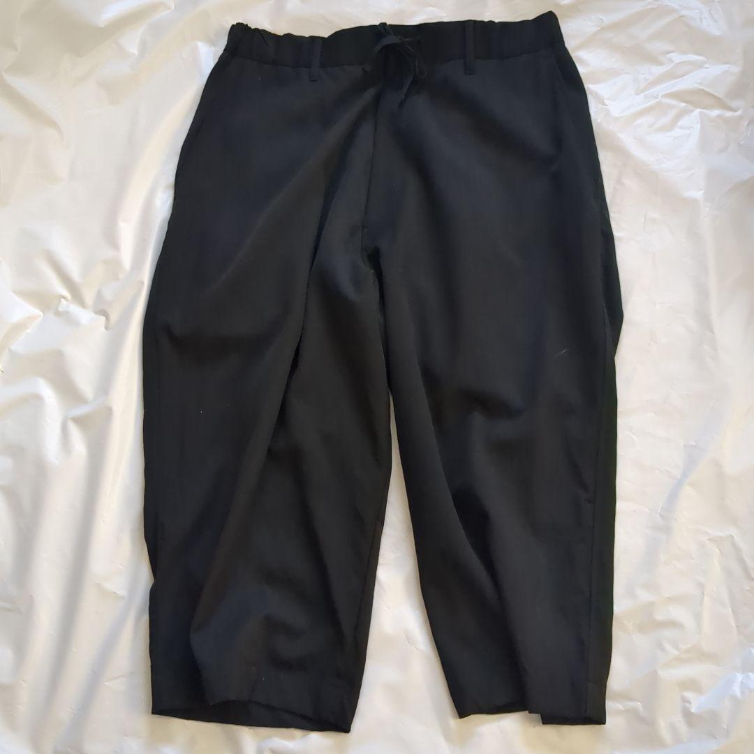d*7様 ヨウジヤマモト サルエルパンツ 6号 ブラック 美品 希少