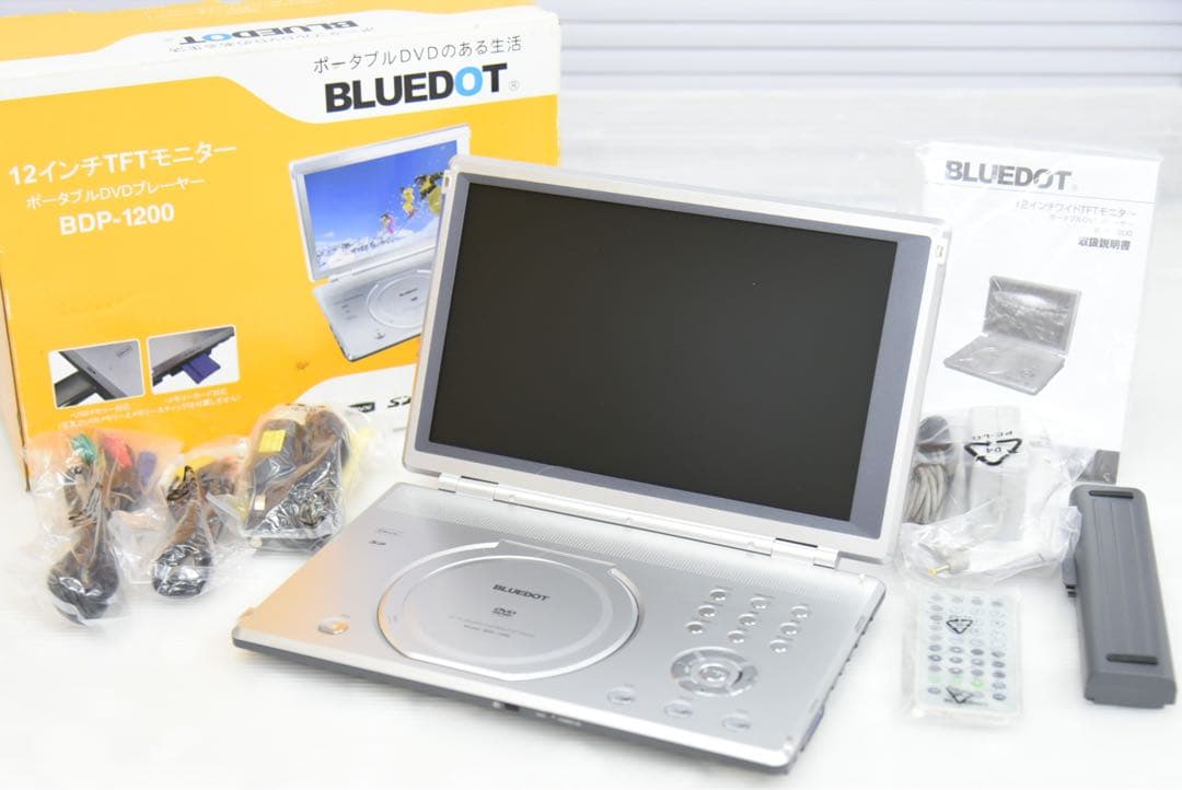 BLUEDOT DVDプレーヤー 12インチ BDP-1200 未使用品