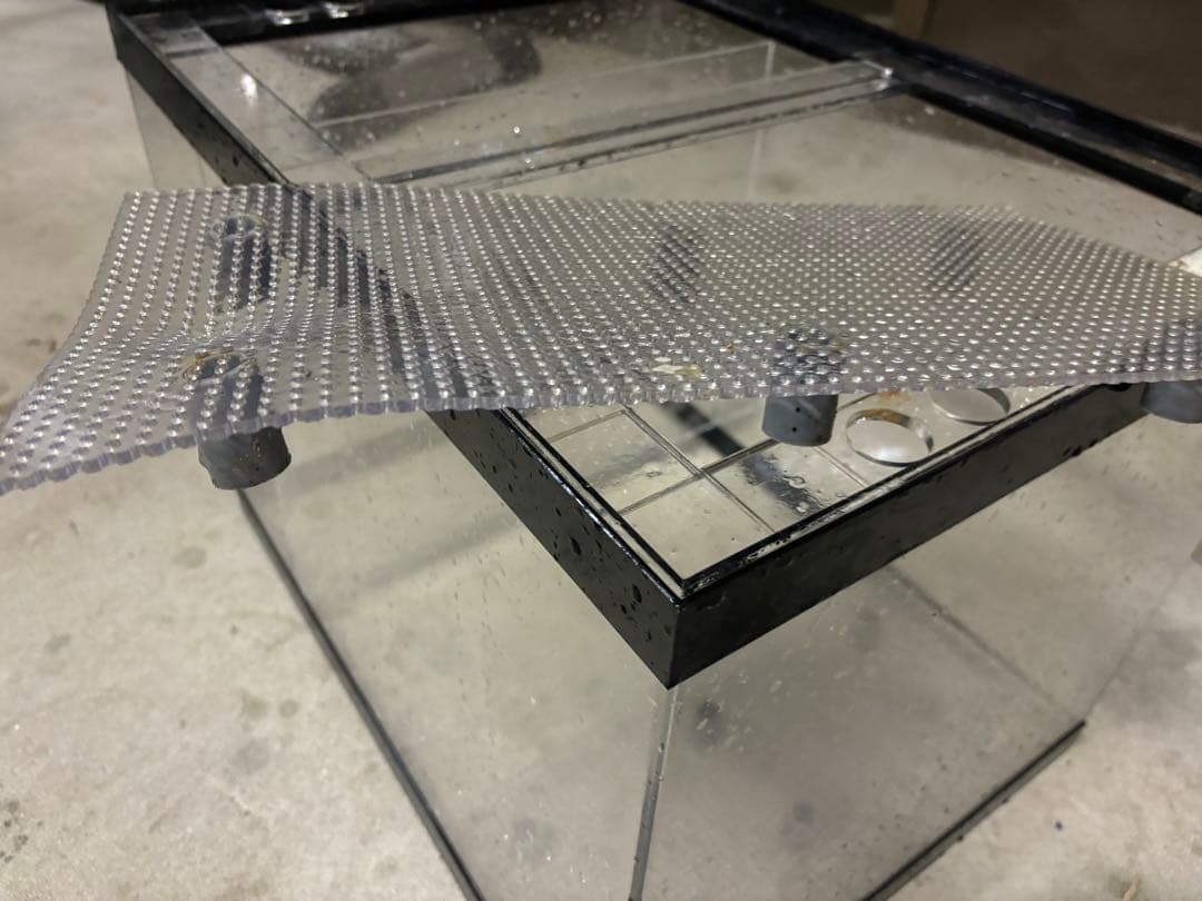 オーバーフロー用水槽濾過槽(60×45×45) 引き取り限定