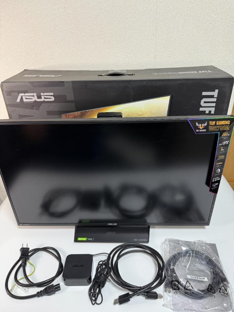 ASUS TUF Gaming ゲーミングモニター VG279QM 280Hz