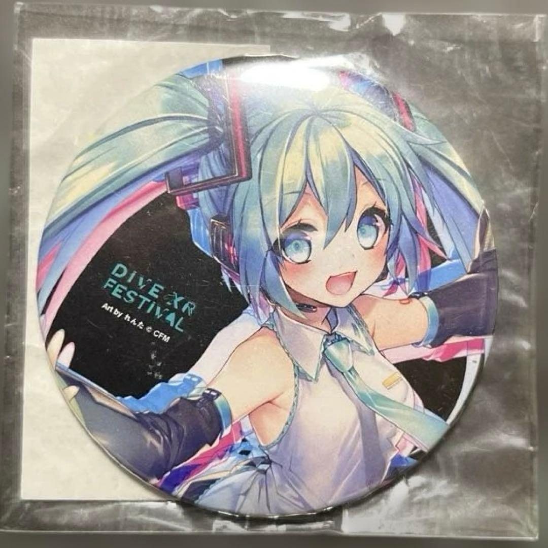 初音ミク 缶バッジ DIVA XR FESTIVAL