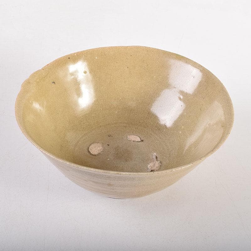 朝鮮美術　高麗青磁　茶碗　鉢　時代箱　V　R8022