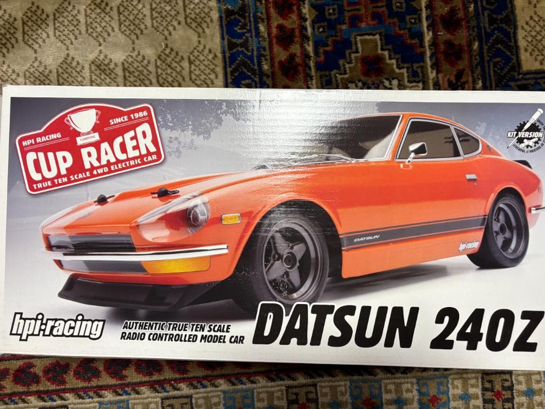 絶版品 HPI 1/10 カップレーサー1M ダットサン 240Z キット