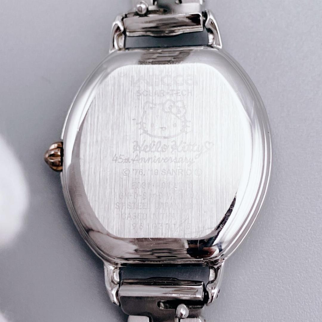 【極美品】Wicca ハローキティ　４５周年モデル レディース　ソーラー　稼働