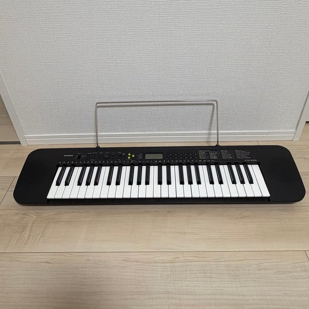 CTK-240 CASIO 電子ピアノ　電源コード欠品