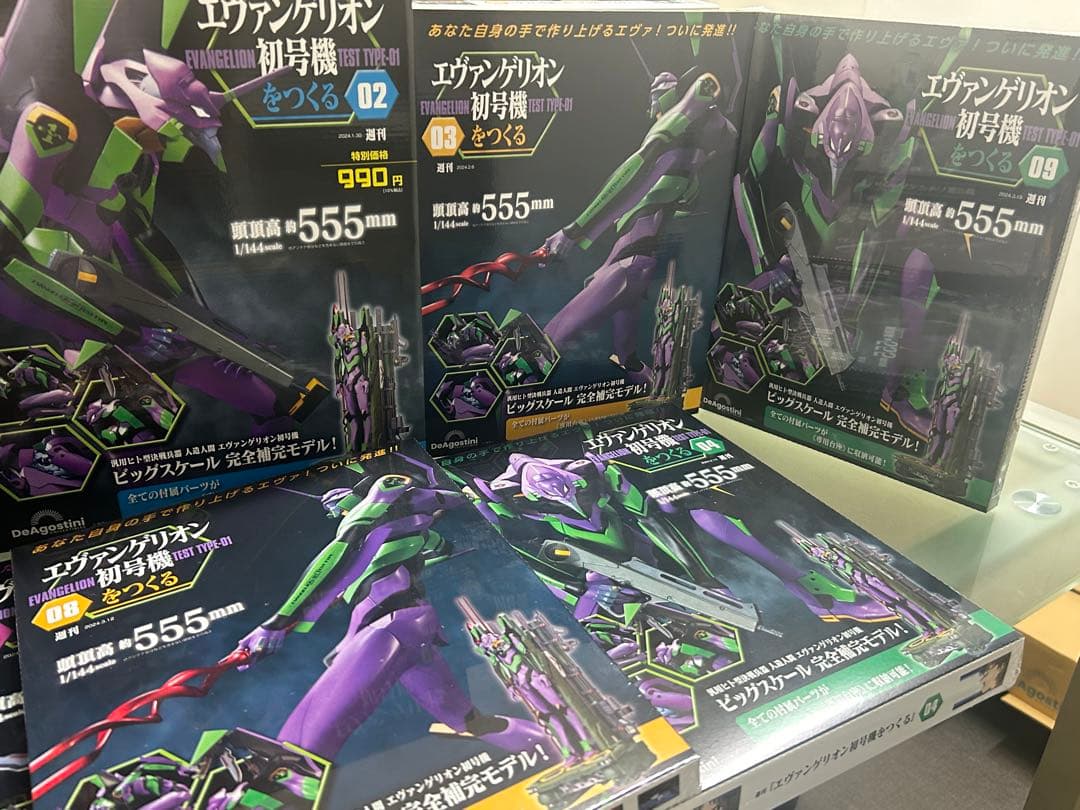 エヴァンゲリオン初号機 未組立キット 金属製最終値下げ