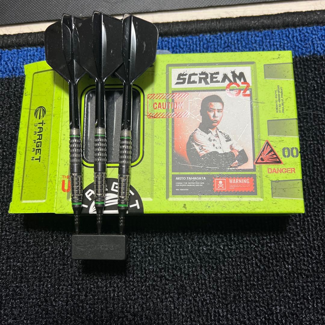 TARGET SCREAM G2 ダーツ 3本セット 19g