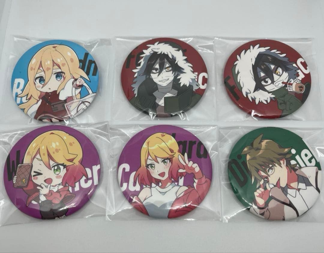 殺戮の天使 ゲームマガジンSTORE in 渋谷マルイ 缶バッジ 6点 まとめ