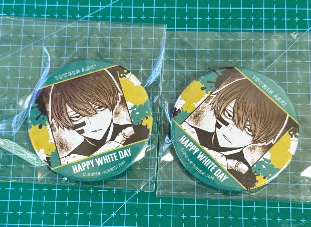 桃源暗鬼　プリロール　缶バッジ　無陀野無人　ホワイトデー缶バッジ　2個