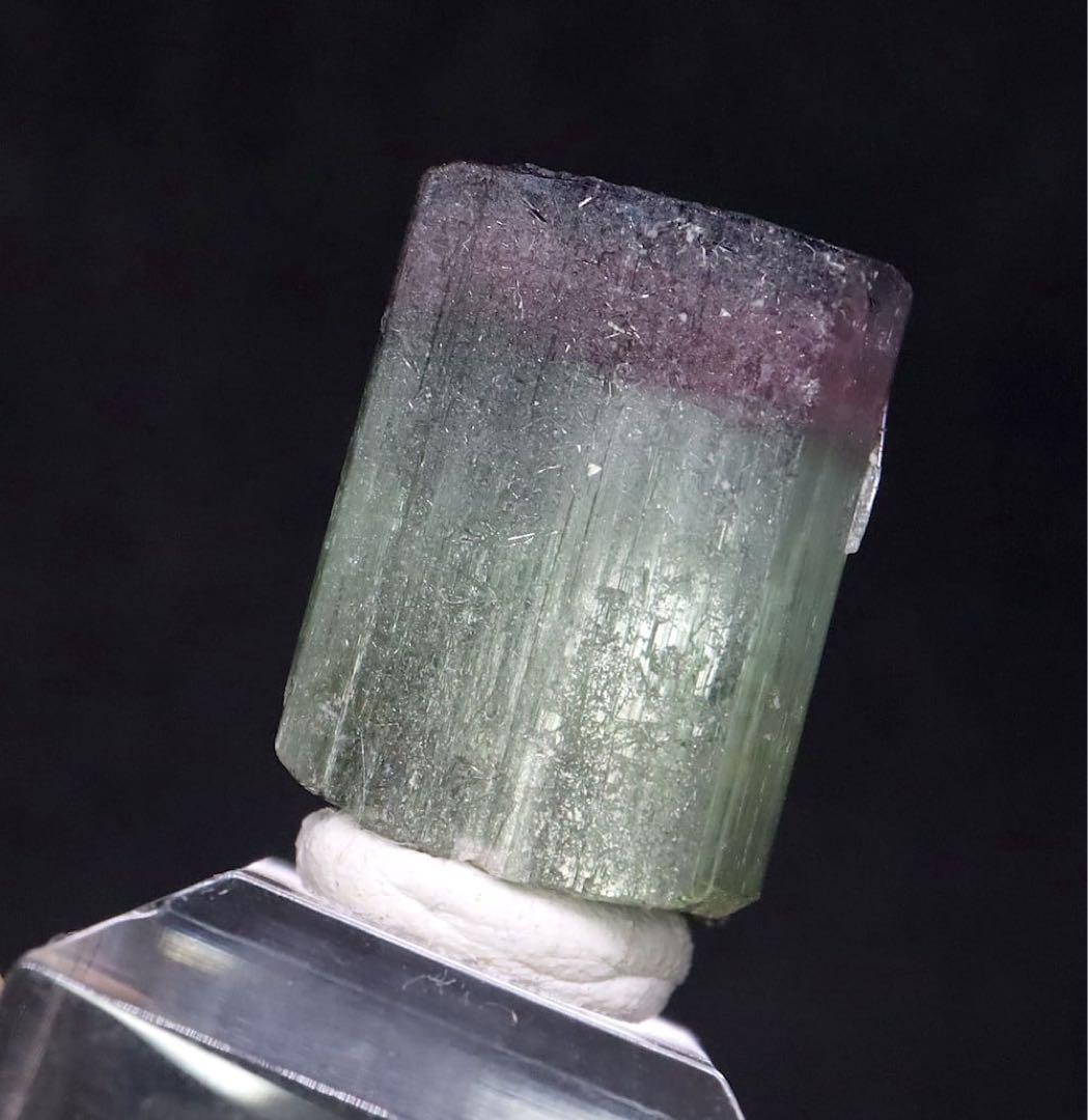 バイカラートルマリン 電気石 6.3g T745 天然石　原石　パワーストーン