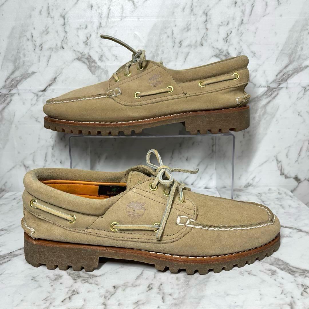 【美品】ティンバーランド　デェッキシューズ・モカシン・オーセンティック 3EYE