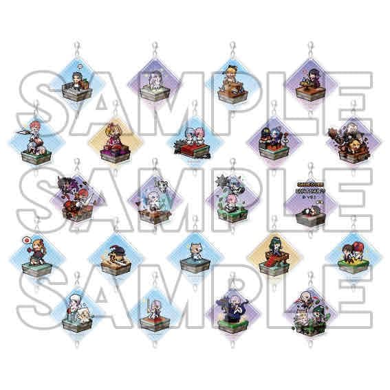 ユリウス　連結ドット絵チャーム　Re:ゼロから始める異世界生活　リゼロ