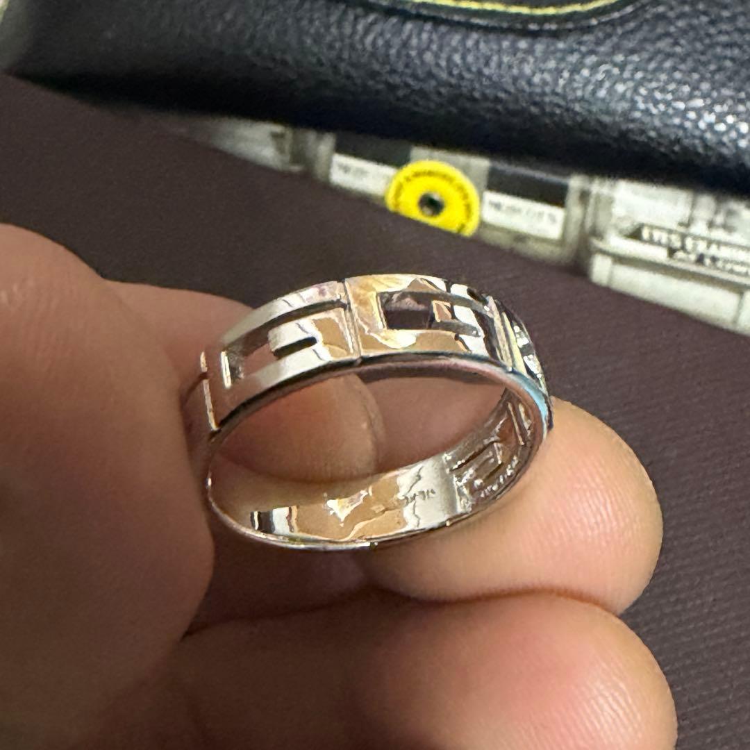 シルバーリング　25号　美品