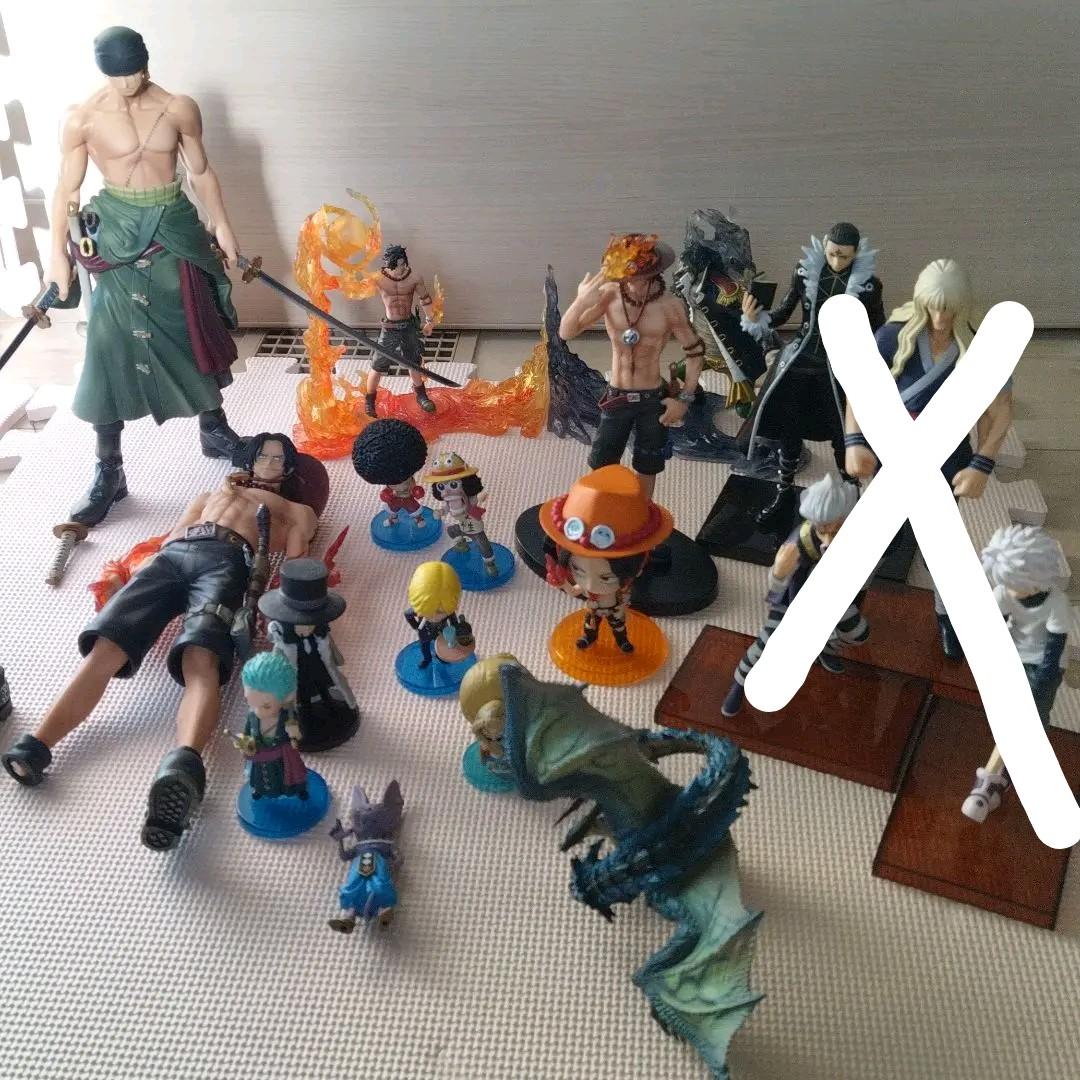 ドラゴンボール　ワンピース　モンスターハンター　フィギュア