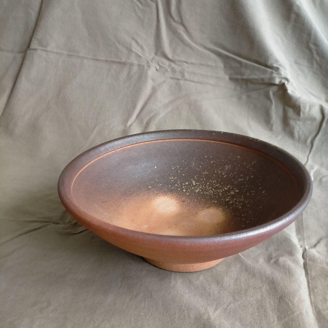 山本幸一 焼き締め 鉢 作家もの 山幸窯