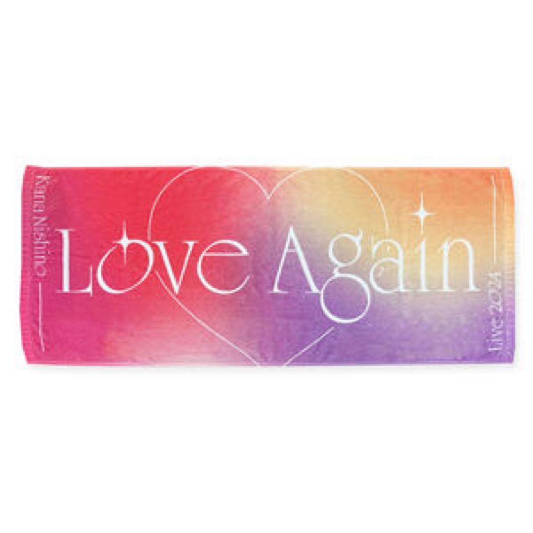西野カナ　Love Again 2024 Live Viewing タオル