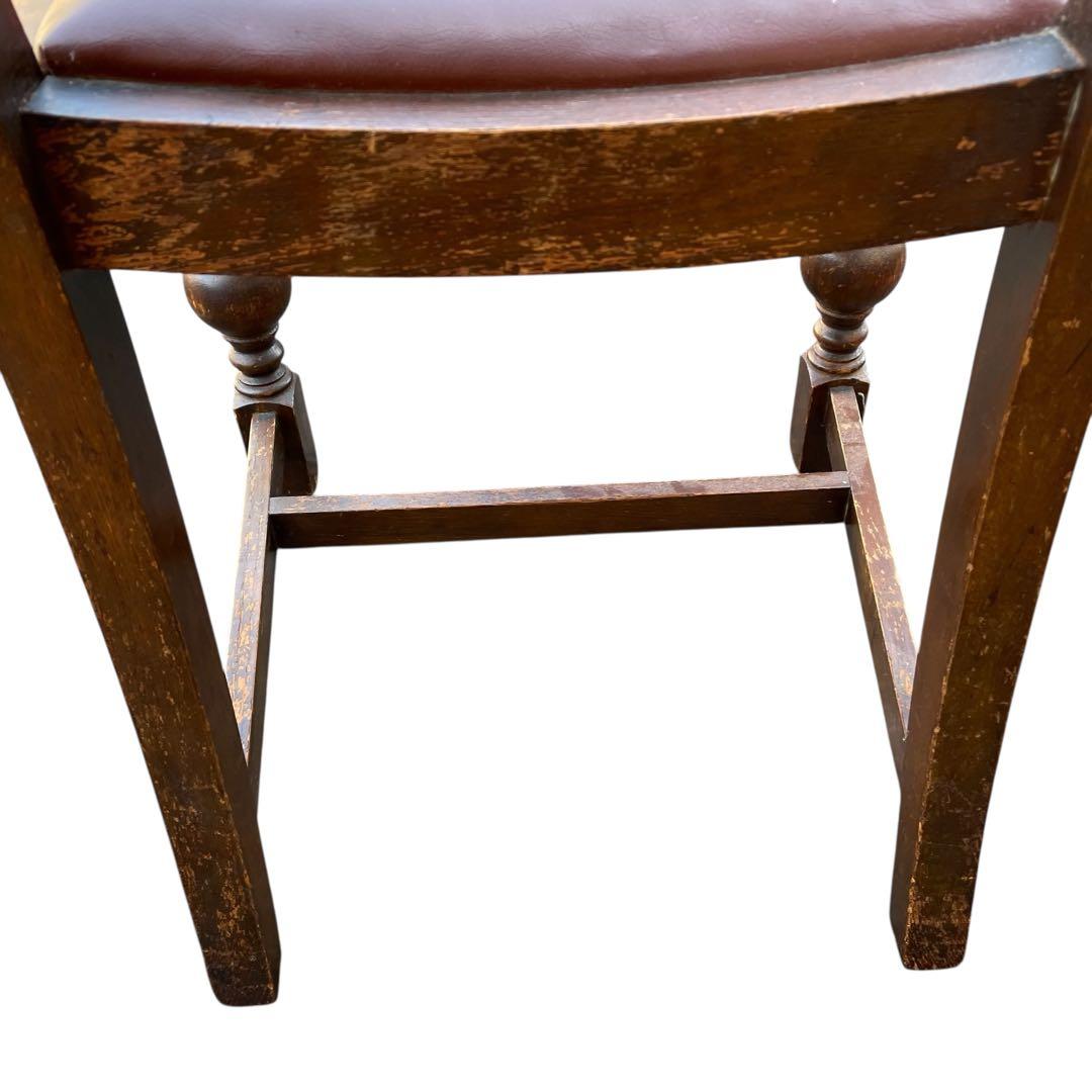 デンマーク製　アンティーク家具 ダイニング チェア 1900年代製作　西洋