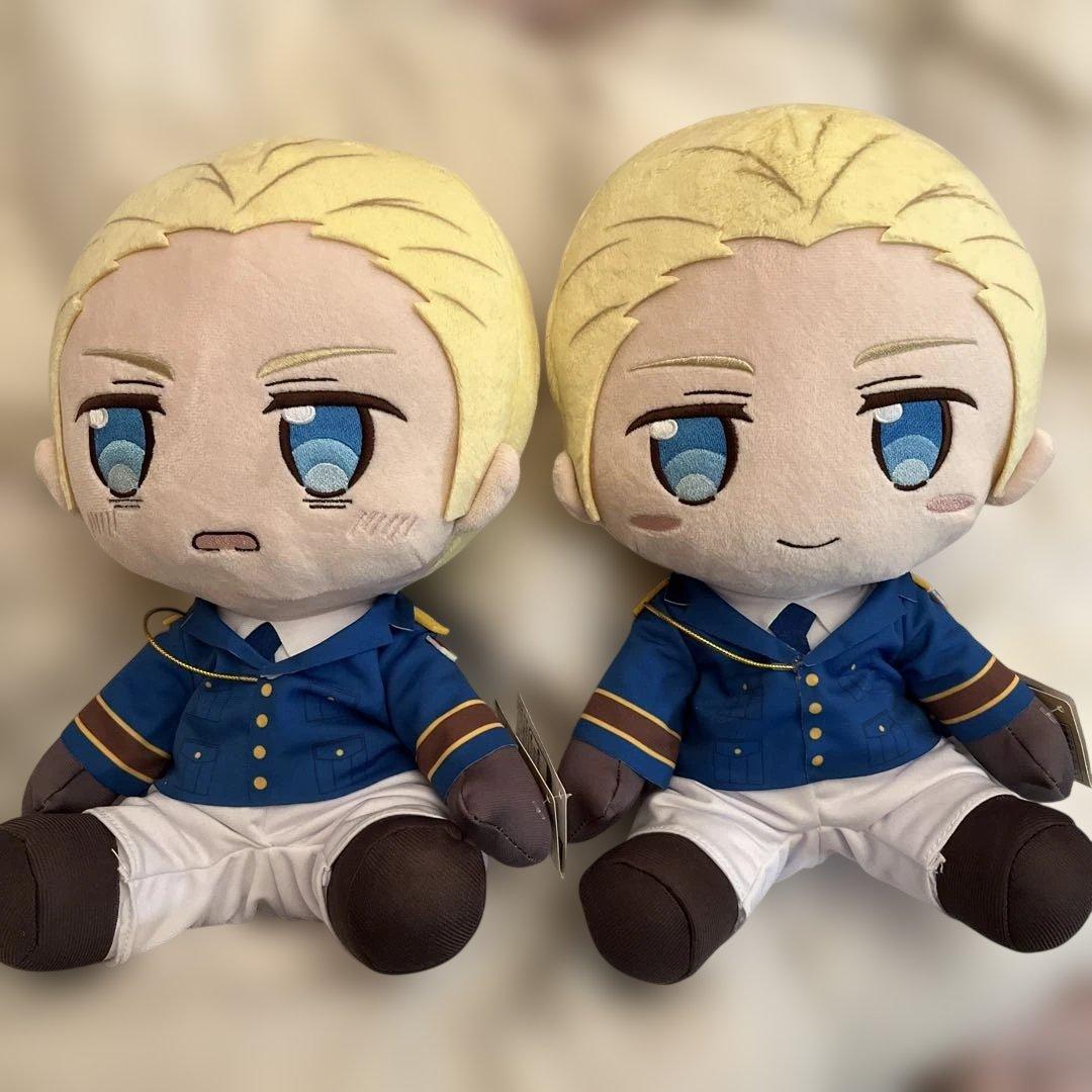 処分価格【新品】タイクレ限定 ヘタリアBIGぬいぐるみ ドイツ 2体