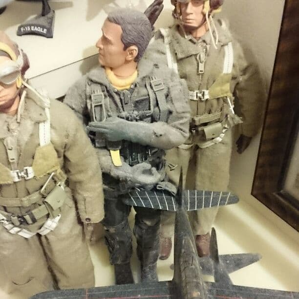 ジョージ ブッシュ大統領 パイロット フィギュア