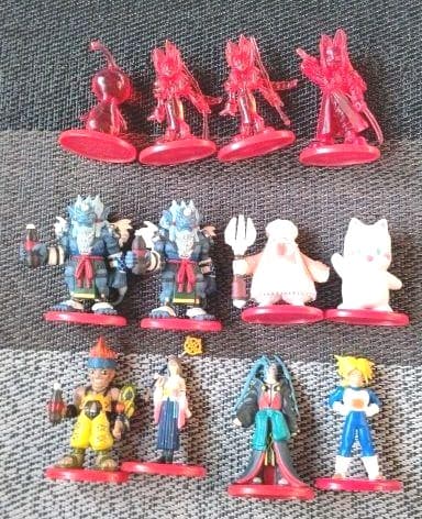 フャイナルファンタジー&ドラゴンボールZトランクス全部12こ